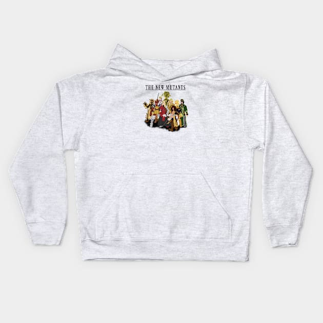 The New Mutants Tactics Kids Hoodie by GingerCatGirlPrime 